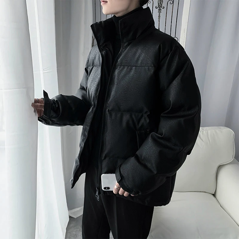 Collar Puffy Jacket Fashion Boys Coat 