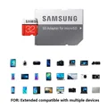 SAMSUNG Original Micro SD 32GB 64GB Memori Memory Card C10 TF MicroSD Cards SDXC 128GB 256GB 512GB U3 4K For Phone Drone Camera preview-4