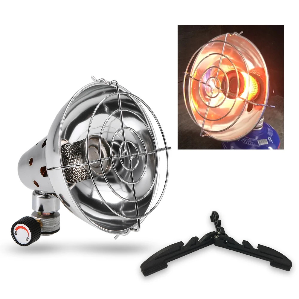 קנו קמפינג, טיולים, טרקים | Portable Gas Heater Warmer Heating Stove  Camping Stove Outdoor Fishing Hunting Picnic Propane Butane Tent Heater  with Stand