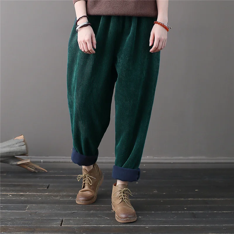 elastic waist trouser