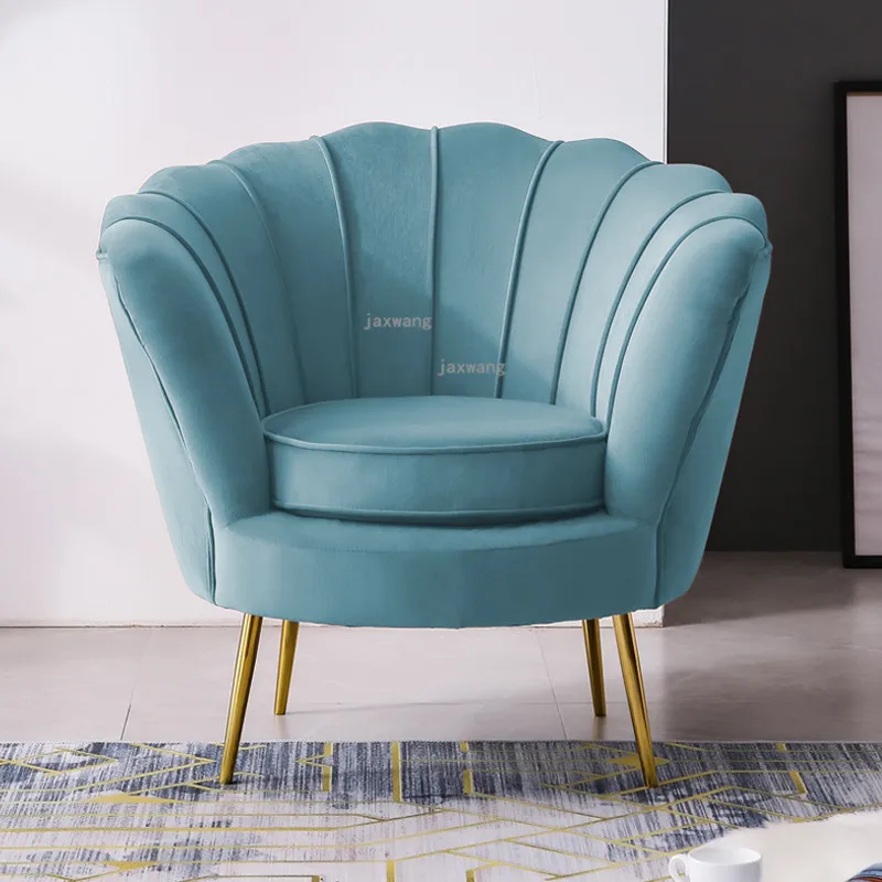 small fabric armchair