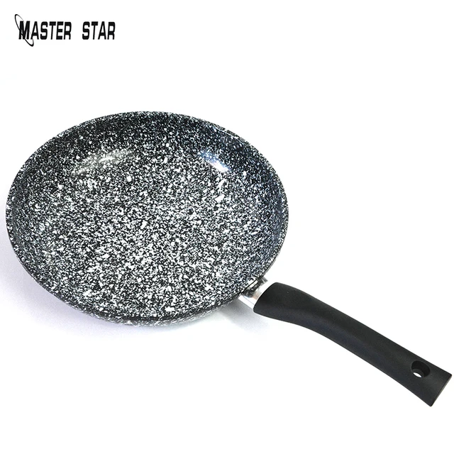 Master Star PFOA Free Snowflake Ceramic Coating Fry Pan Non-Stick Skillets Egg Steak Pans Induction Cooker
