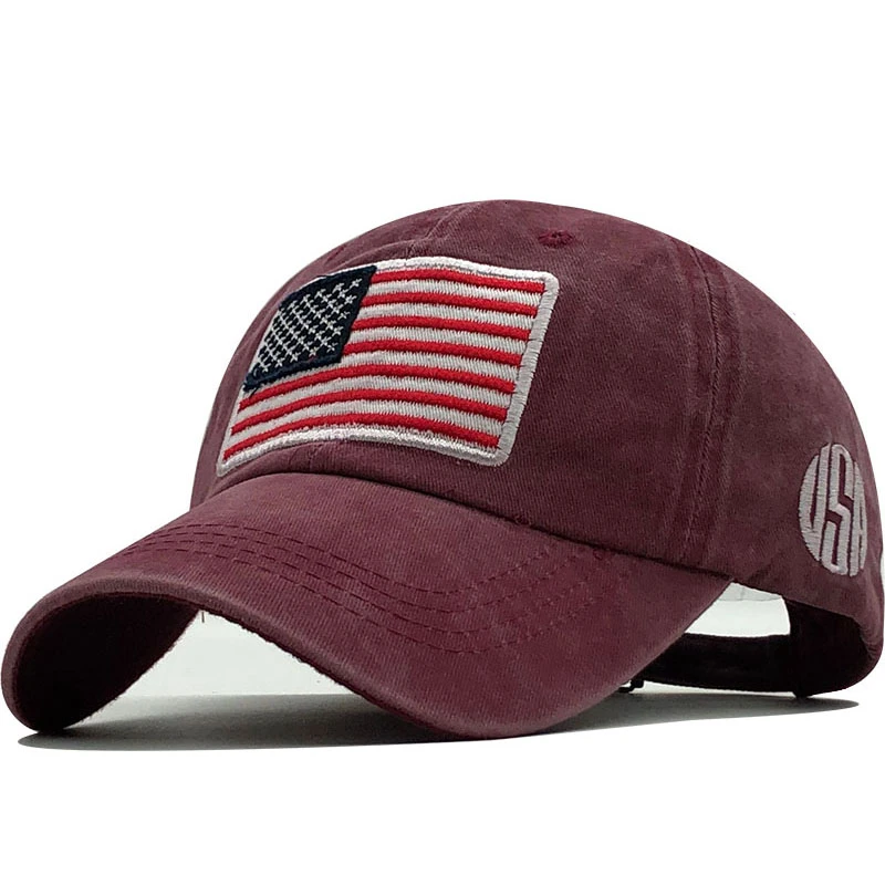 New Cotton Gorras Washed Baseball Cap 