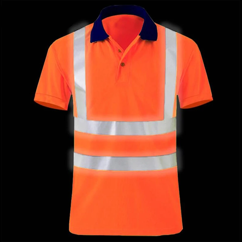 hi vis Workwear t Shirt Work Shirts Polo