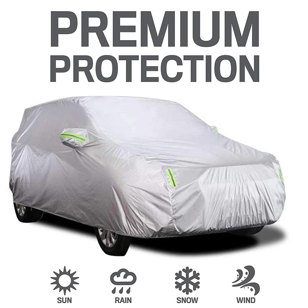 Αγορά Εξωτερικά αξεσουάρ  Car Covers Outdoor Sun Protection Cover Car  Reflector Dust Rain Snow Protective Cover Car Goods for 4X4/SUV Business