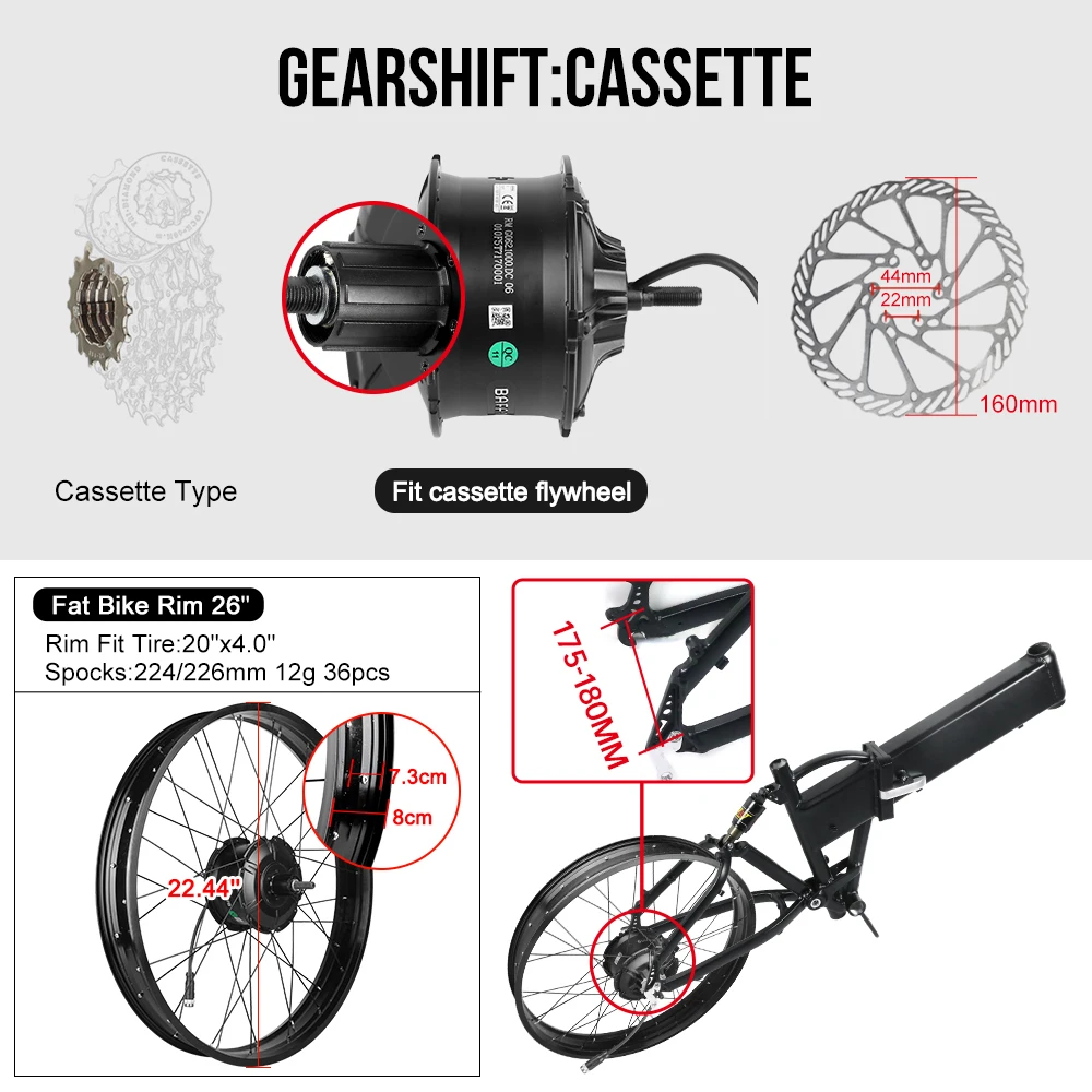 bafang rear hub motor 1000w