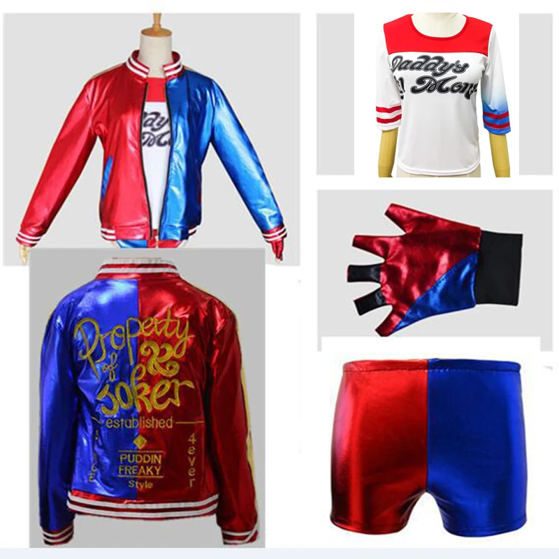 Suicide Squad Harley Quinn Cosplay Men 