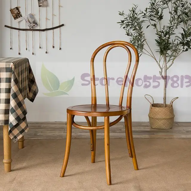 retro wood dining chairs