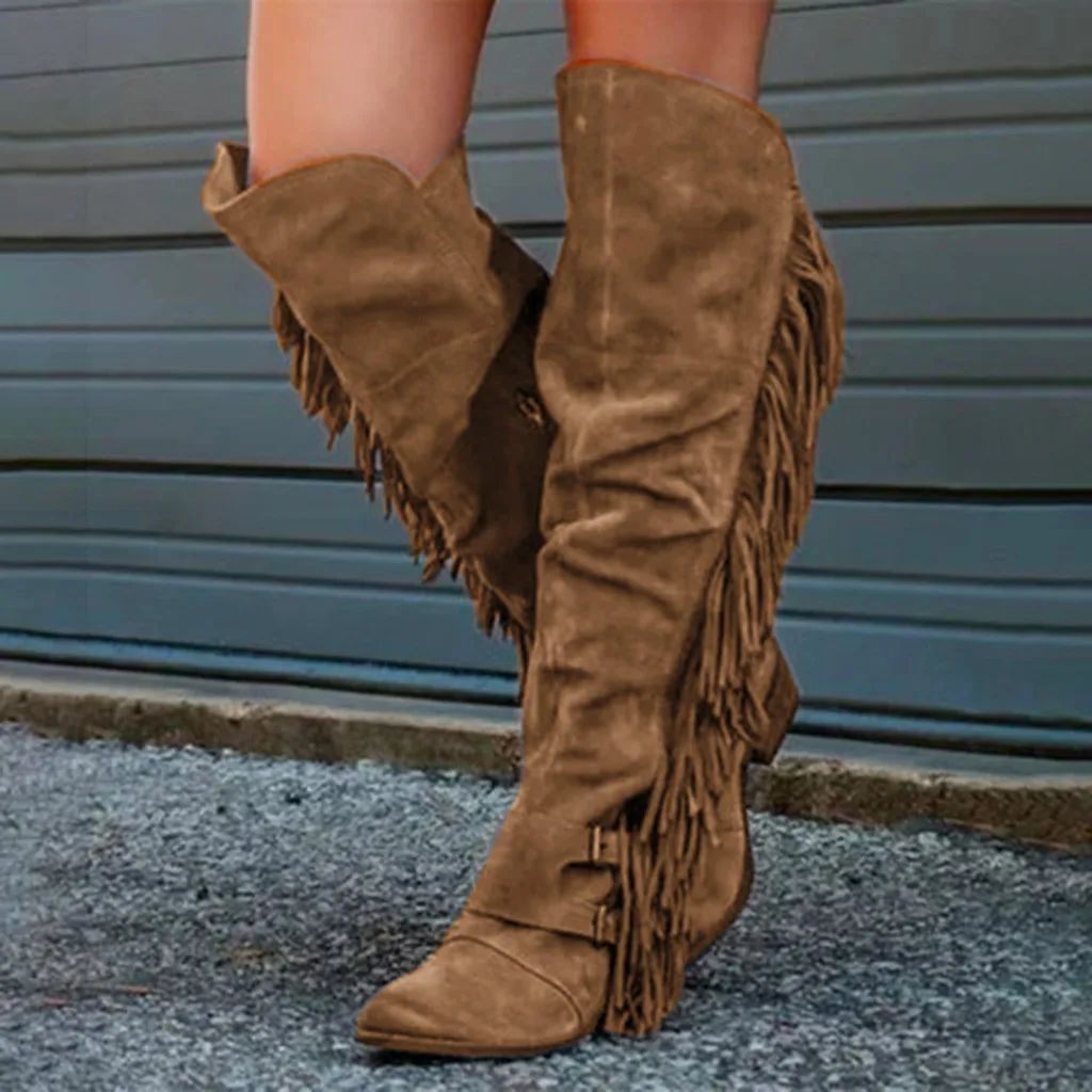 2020 Fashion Bohemian Boho Knee High 