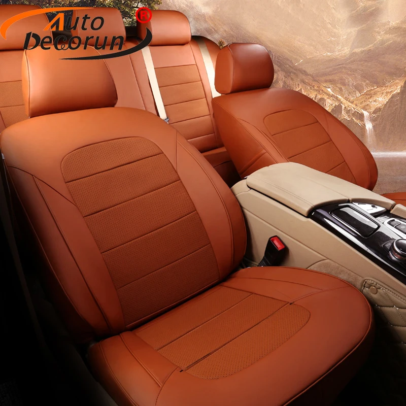 genuine leather car seat cushion