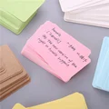 100pcs/box Kraft paper card color blank business card message thank you card writing card label bookmark learning card preview-3