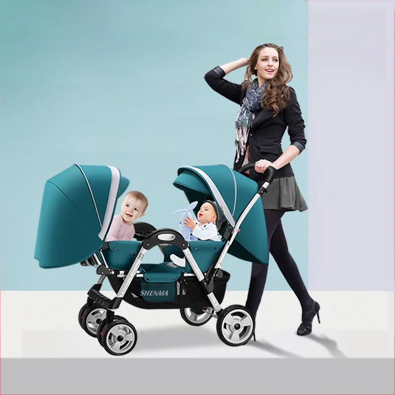 twin stroller travel system