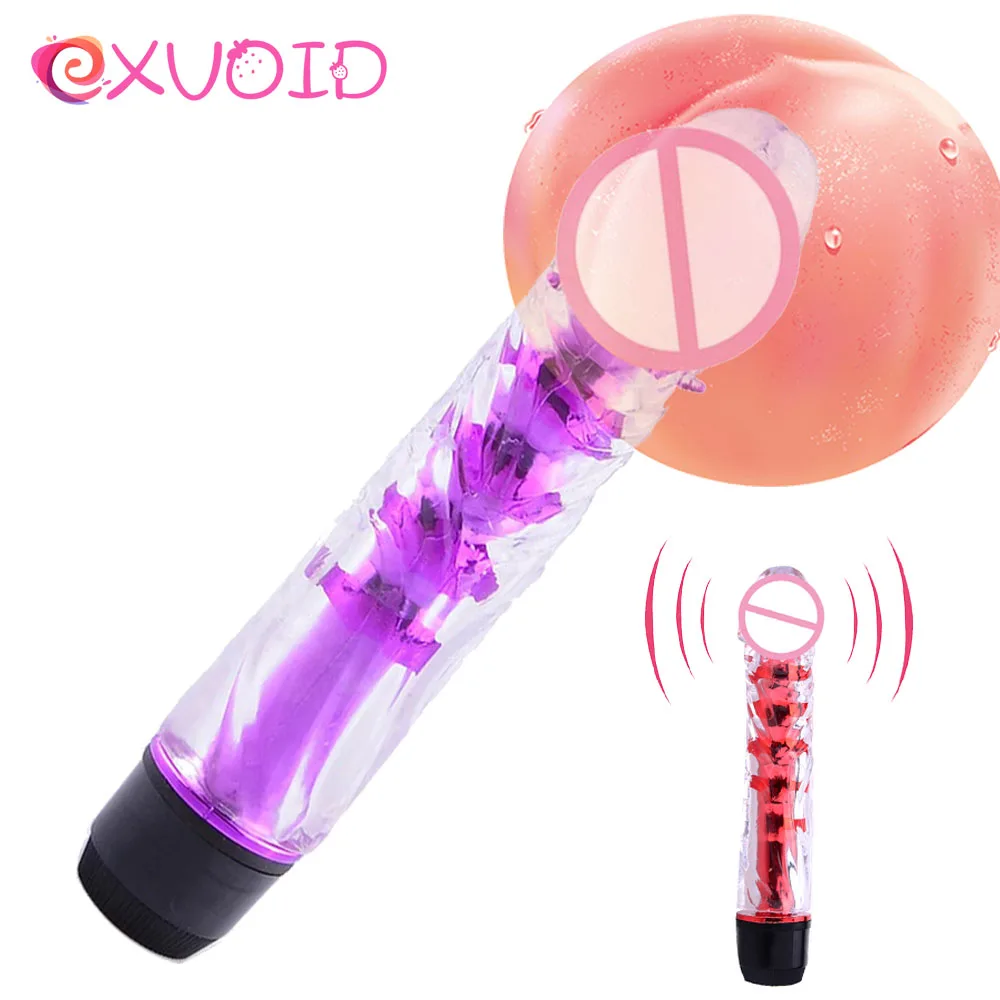 Купить Секс товары | EXVOID G-Spot Massager Realistic Penis Dildo Vibrator  Sex Toys for women Female Masturbator Adult Products Powerful Multi-Speed