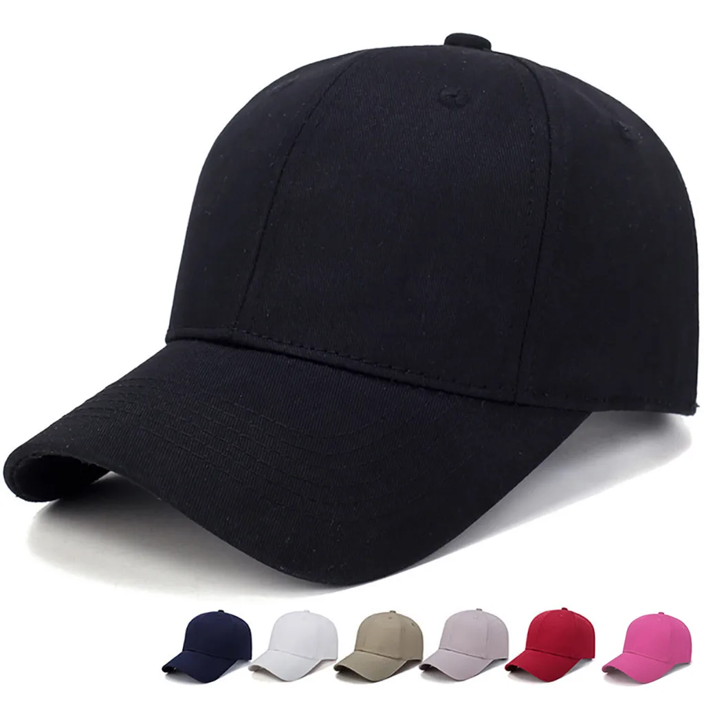 Baseball Cap Women Men Hat Cotton Light 