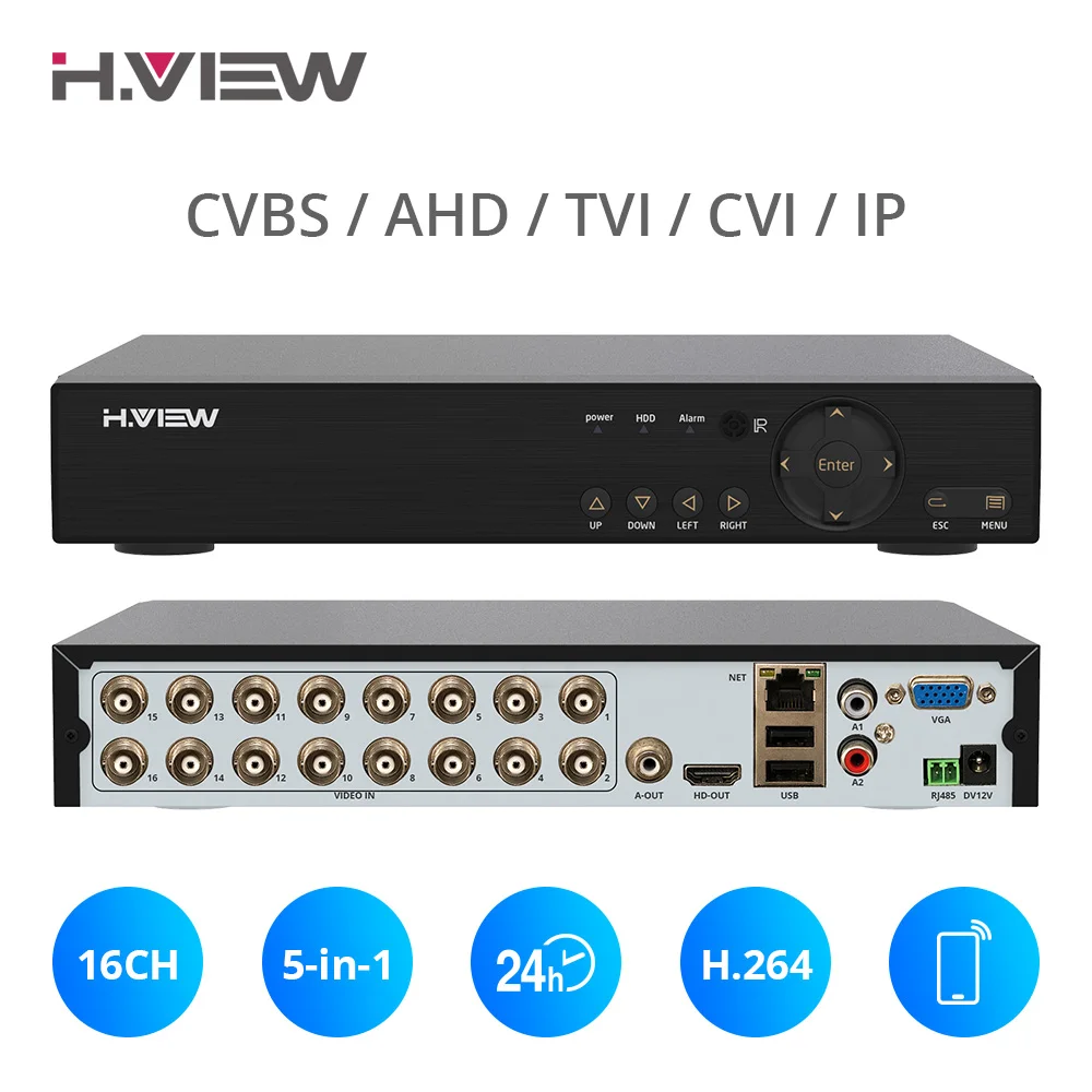 Купить Видеонаблюдение | H.View 16ch NVR Video Surveillance Video ...