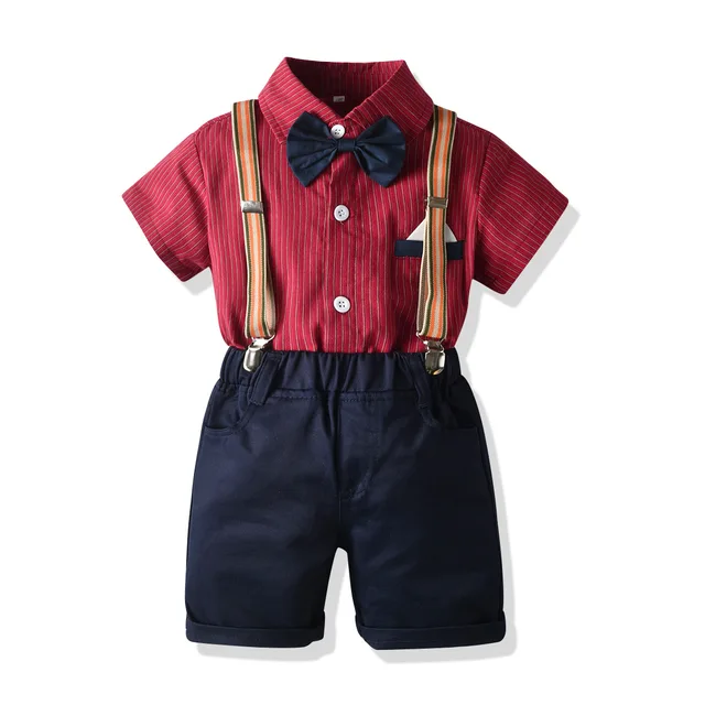 short sleeve shirt with suit wedding