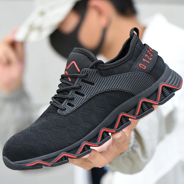 JUBANG Autumn Safety Shoes Steel Toe 
