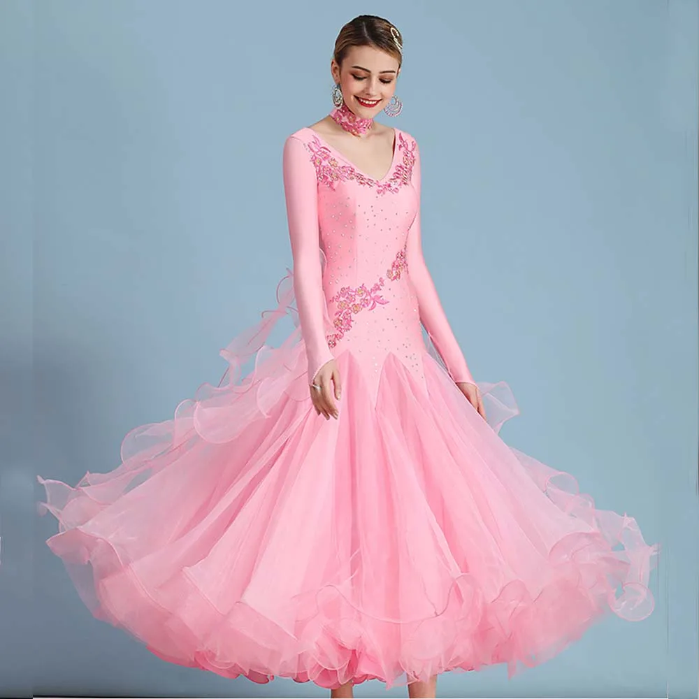Standard Ballroom Dance Dresses 
