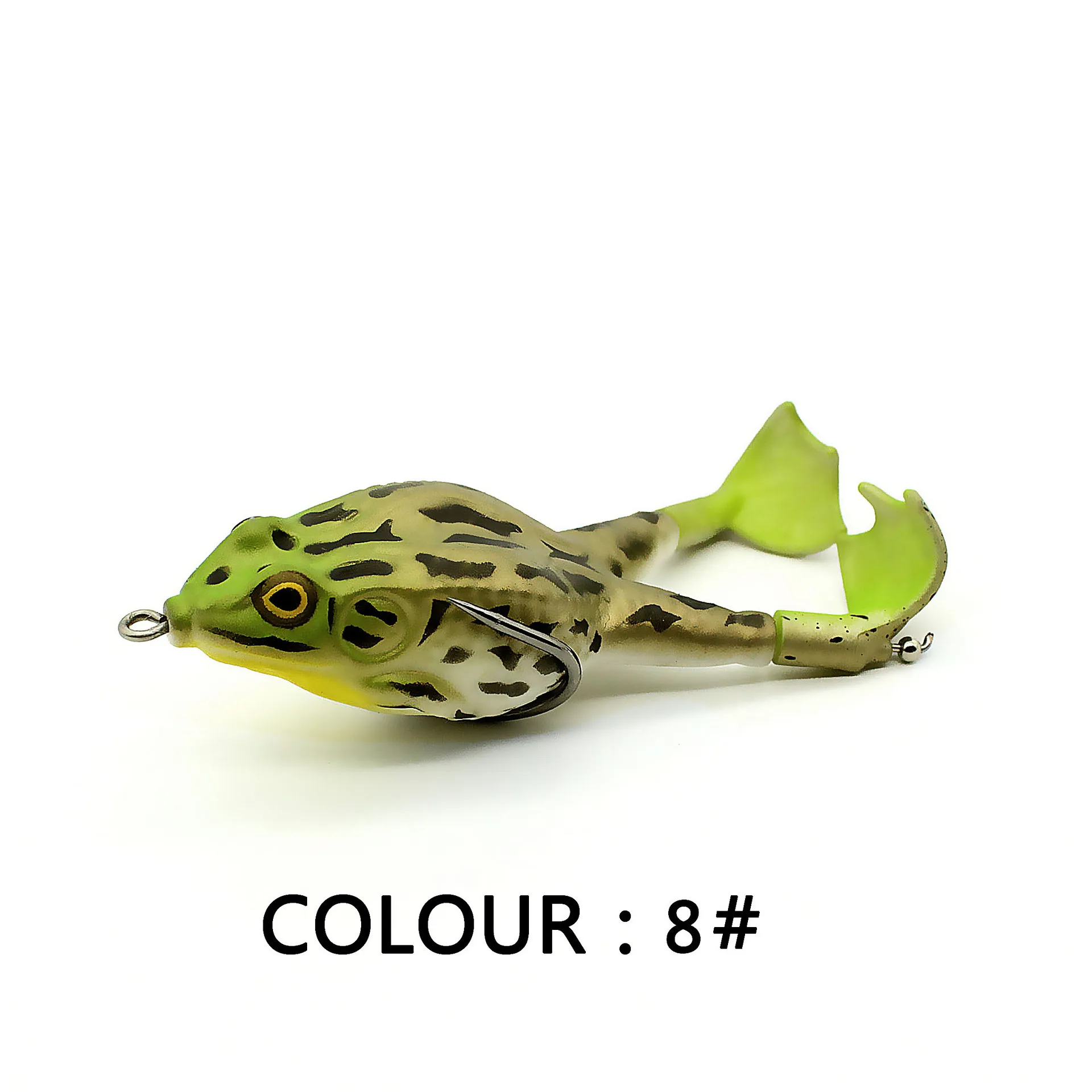 Double Propeller Frog Soft Baits Shad Soft Lure For Fishing Lure