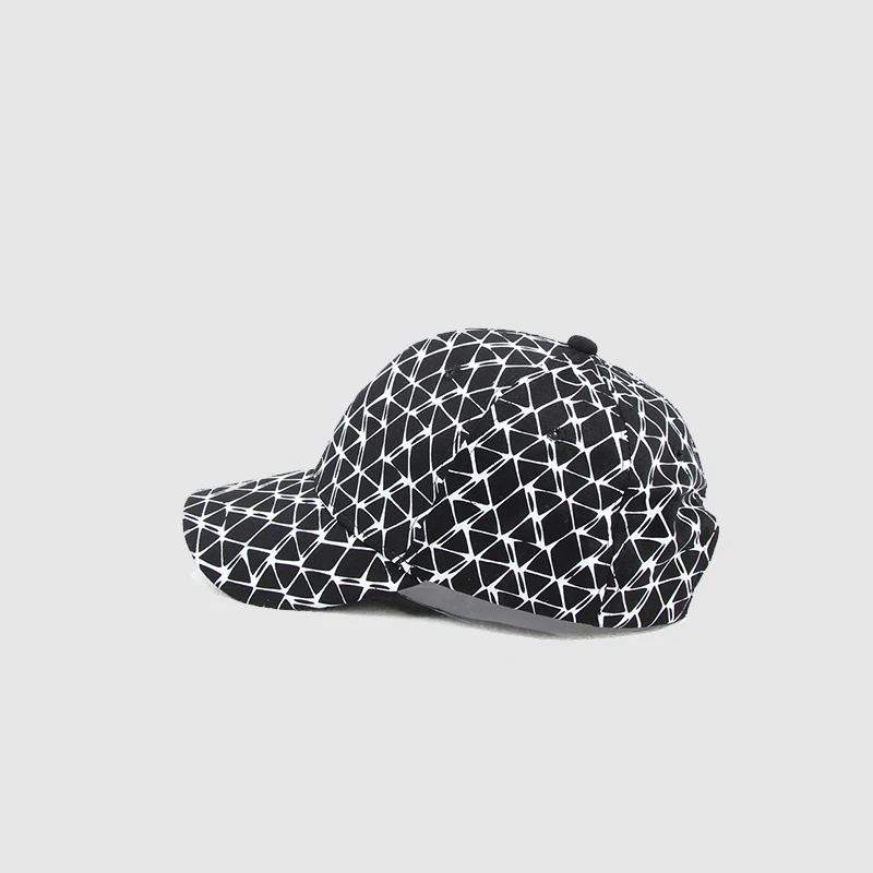 Women's Baseball Cap Stripe Plaid 