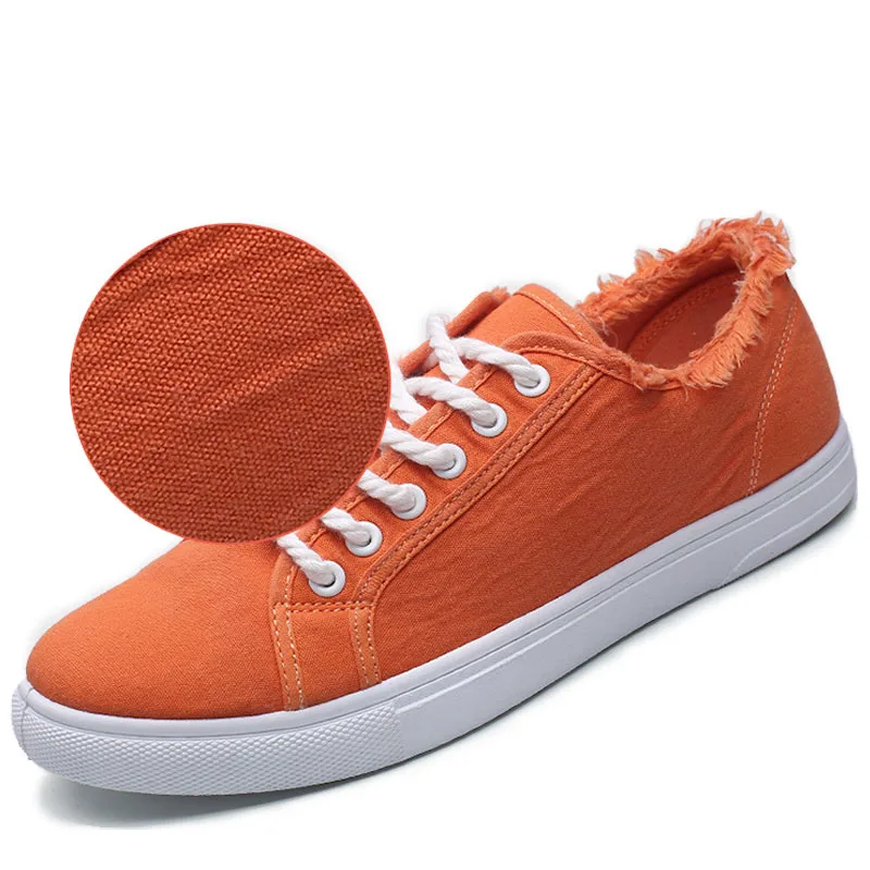 orange sneakers mens