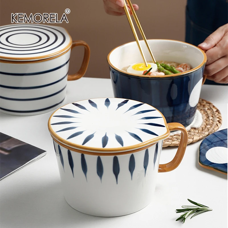 ceramic instant noodle bowl