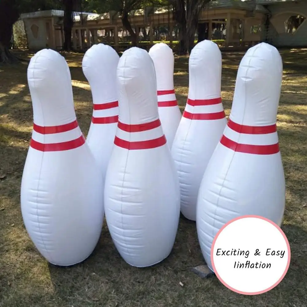 large outdoor bowling set