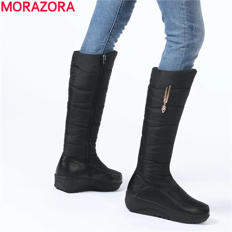 mid calf duck boots womens