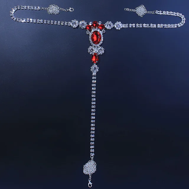 red waist chain