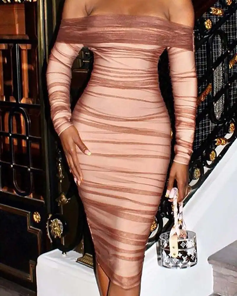 Party Dresses for Women Ladies Mesh 
