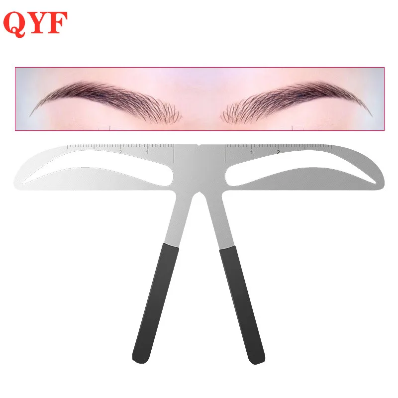 Купить Грим | DIY Eyebrow Ruler Makeup Shaping Position Measure Tools ...