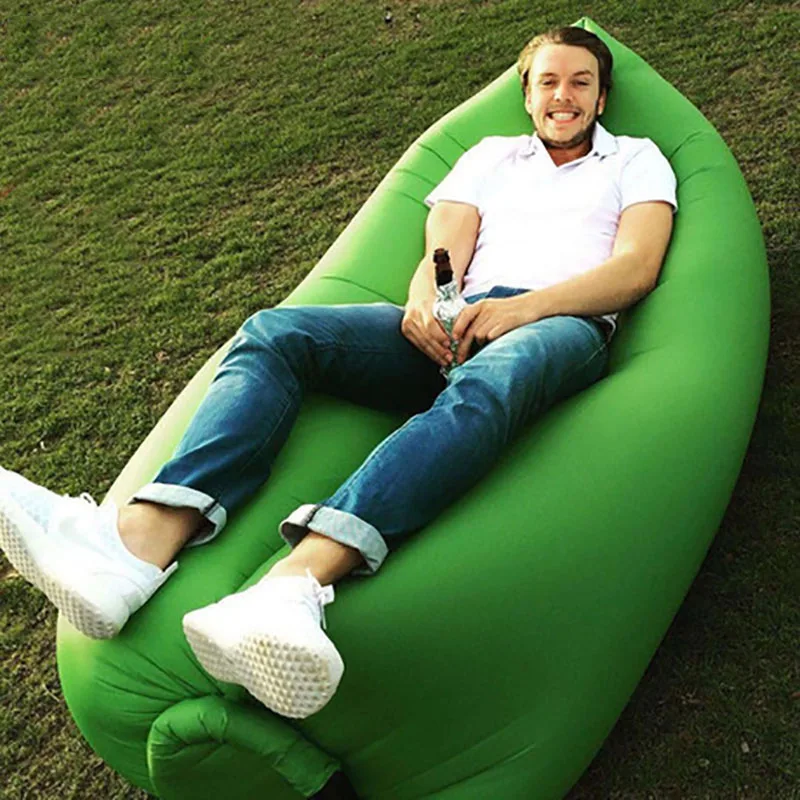 self inflating lounge chair