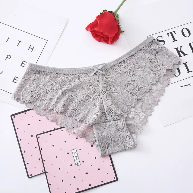 Sexy Full Lace Panties Women Underwear 