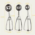 Stainless steel spoon kitchen ice cream mashed potatoes watermelon jelly yogurt cookies spring handle scoop kitchen accessories preview-5