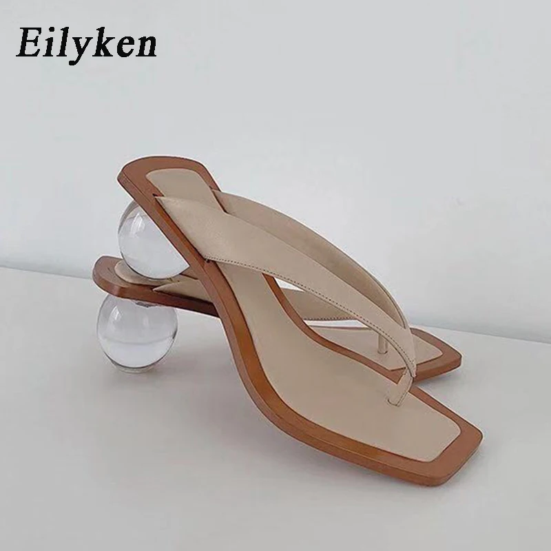 transparent slides shoes