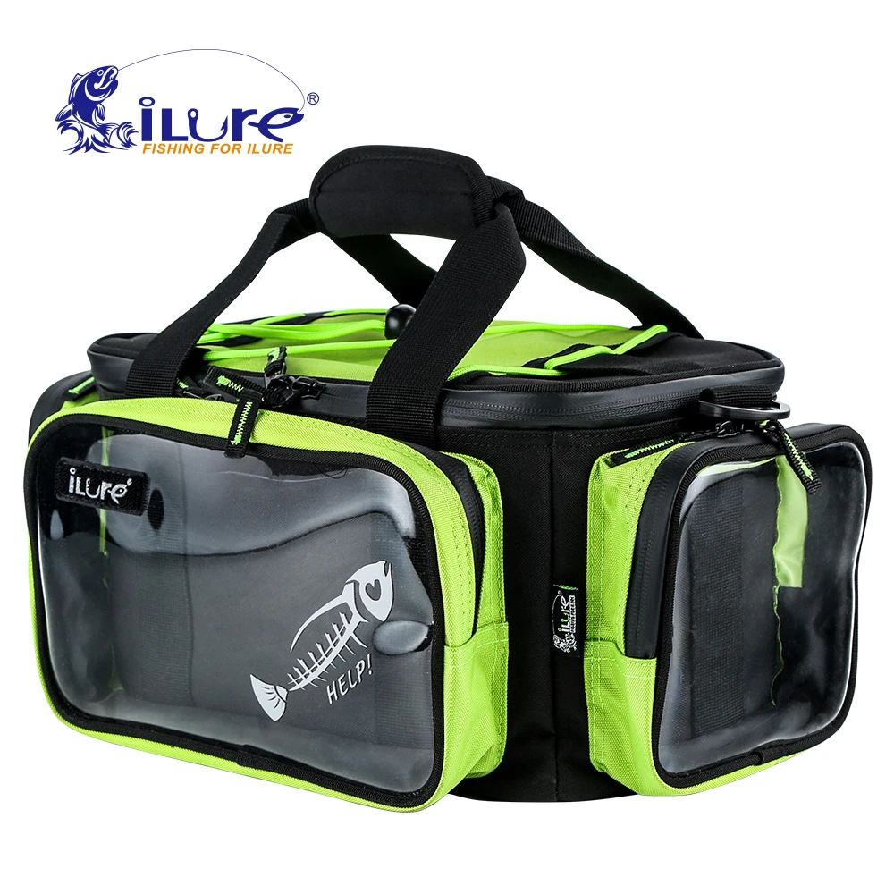 Outdoor Multi-function Fishing Lure Bag Large-capacity Fishing Gear Storage Bags  Portable Shoulder Messenger Fishing Bag XA98G - AliExpress