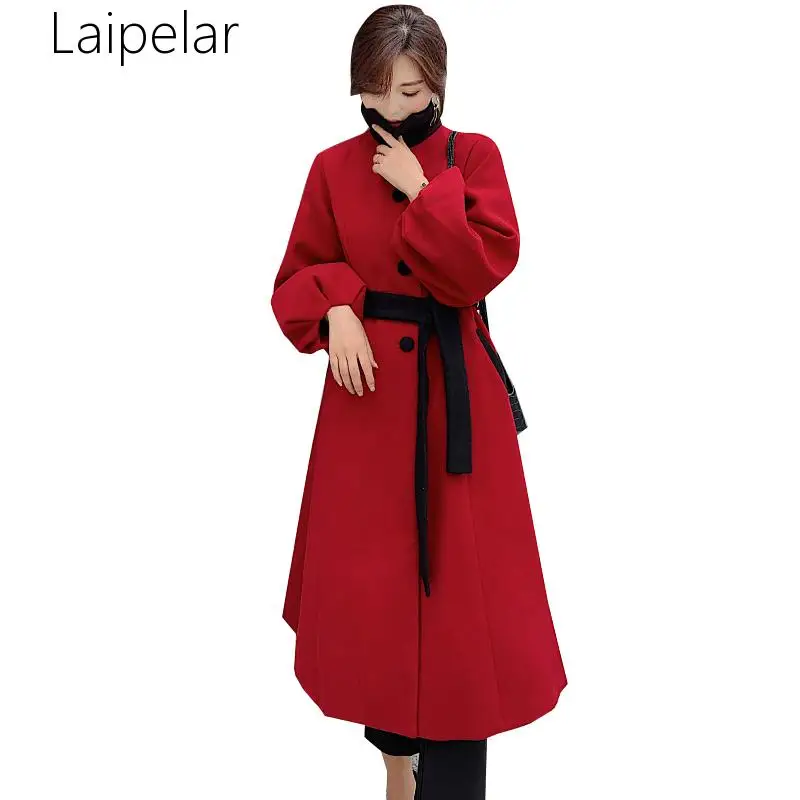 a line wool coat womens