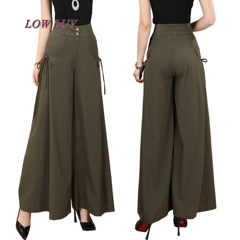 flowing pants suit