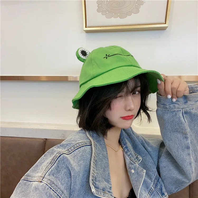 kawaii frog hat