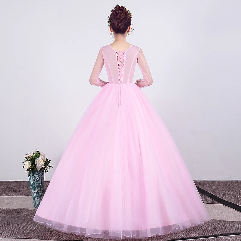 Pink Quinceanera Dresses Prom Party 
