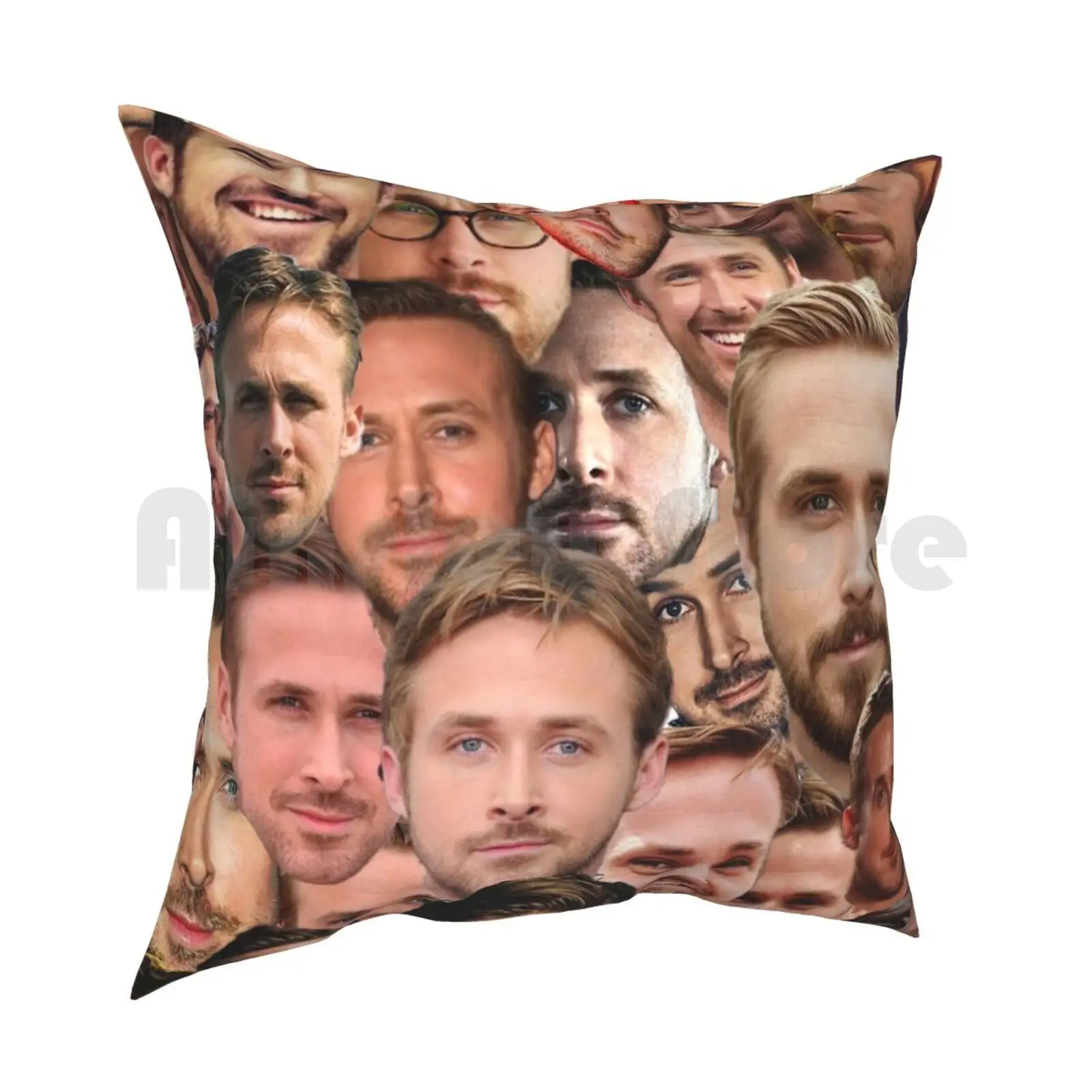 Купить Домашний текстиль  Ryan Gosling Pillow Case Printed Home Soft Throw Pillow  Ryan Gosling Gosling Ryan Love Hot Abs Lala Land Film Movie