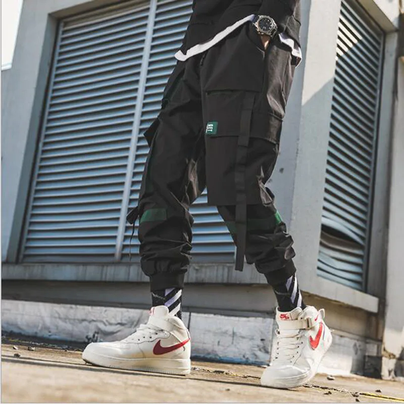 cargo elastic pants