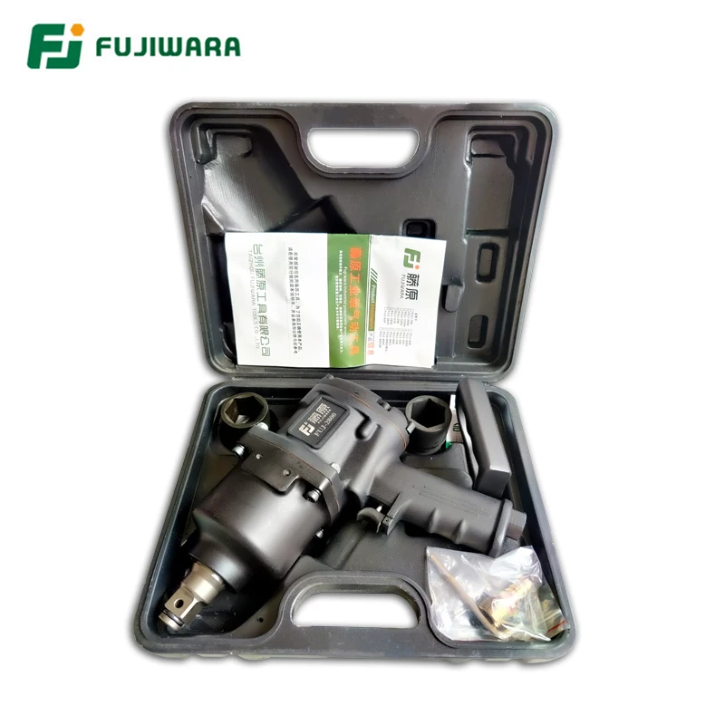 Купить Электроинструменты FUJIWARA 2800N.M Pneumatic Air Wrench Set 3/4 And 1 Inch Auto Repair