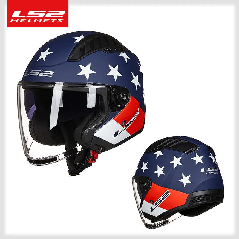 ls2 american flag helmet