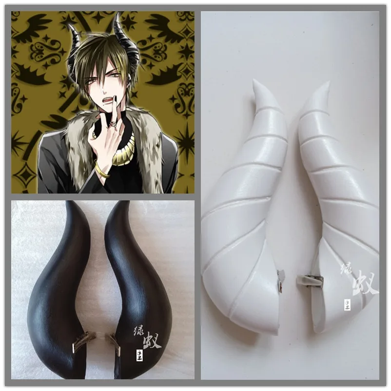 Kinsou no Vermeil Vermeil in Gold Vermeil Horns Cosplay Accessory Prop