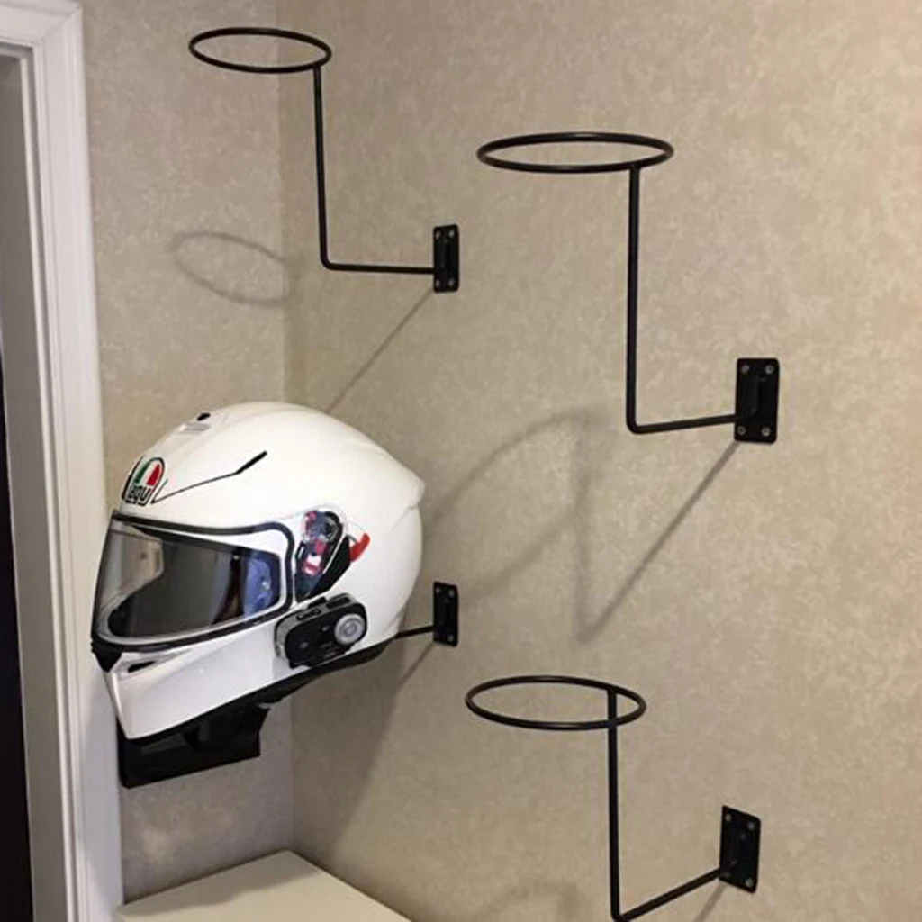 wall helmet rack