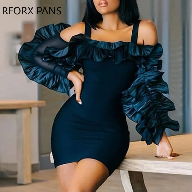 Long Sleeve Bodycon Dress Women Dress