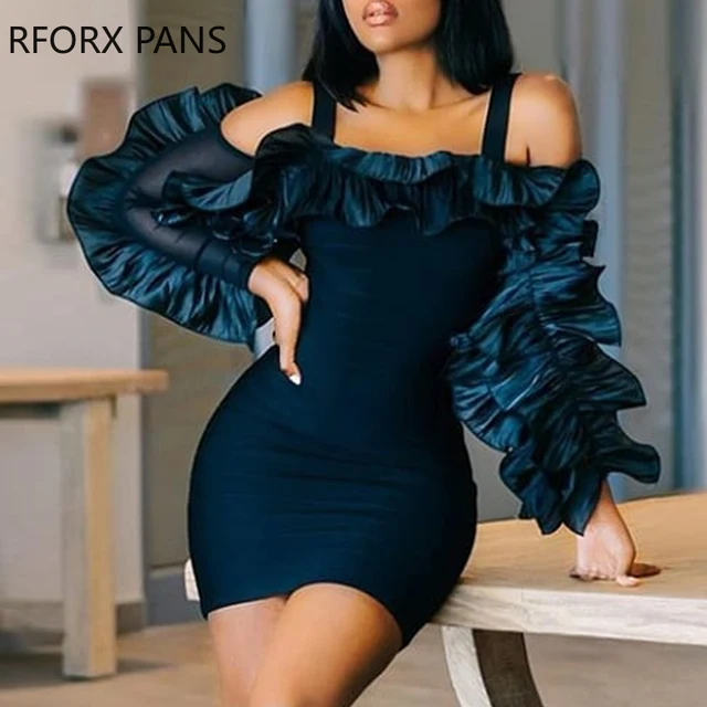 Long Sleeve Bodycon Dress Women Dress