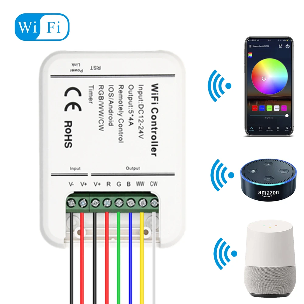 rgbw wifi controller