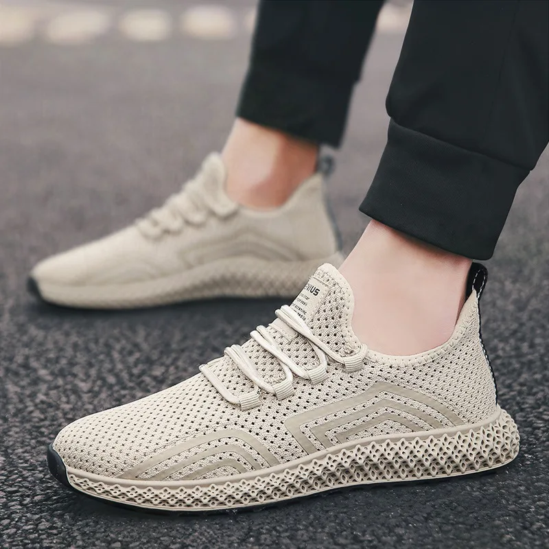 Men summer shoes 2022 breathable mesh 